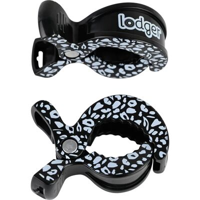 Lodger Příslušenství pro Obuvu - Swaddle Clips Black-Dot 2 ks Lodger Příslušenství pro Obuvu - Swaddle Clips Black-Dot 2 ks
