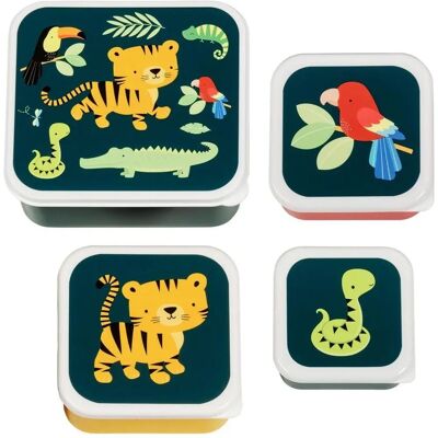 A Little Lovely Company SBSEJT20 Set de loncheras multicolor - Set de loncheras A Little Lovely Company SBSEJT20 Set de loncheras multicolor - Set de loncheras