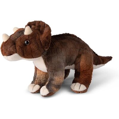 Bon Ton Toys Triceratops - Beiges/Braunes Plüschtier - 29cm Bon Ton Toys Triceratops - Beiges/Braunes Plüschtier - 29cm