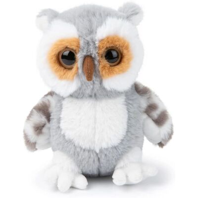 Pluszowa Sowa Bon Ton Toys - 15cm - Szara - WWF Ekologiczna Pluszowa Sowa Bon Ton Toys - 15cm - Szara - WWF Ekologiczna