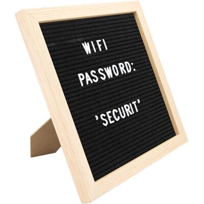 Securit Betűtábla 30x40 - 360 Betűkészlet - Elegáns éttermi kijelző Securit Betűtábla 30x40 - 360 Betűkészlet - Elegáns éttermi kijelző