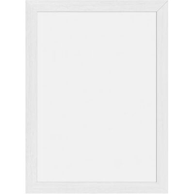 Securit Væg tavle - 40x60cm Hvid ramme med kridt Securit Væg tavle - 40x60cm Hvid ramme med kridt