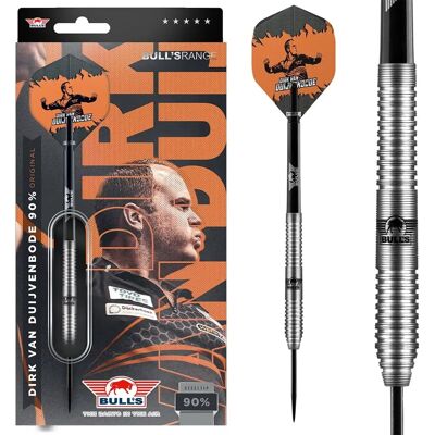 Bulls Dirk van Duijvenbode Darts Laiton Tungstène - 21g - Publicité Bulls Dirk van Duijvenbode Darts Laiton Tungstène - 21g - Publicité