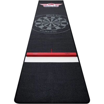 Bulls Bulls Carpet Dart Mat Schwarz 300 x 95cm - Darts-Matte Bulls Bulls Carpet Dart Mat Schwarz 300 x 95cm - Darts-Matte