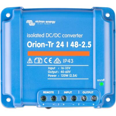 Victron Energy Orion-Tr 24/48 DC-DC-Konverter - Isoliert 120W Victron Energy Orion-Tr 24/48 DC-DC-Konverter - Isoliert 120W