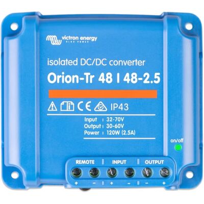 Convertisseur DC-DC Isolé Victron Energy Orion-Tr 48/48-2.5A - Publicité Convertisseur DC-DC Isolé Victron Energy Orion-Tr 48/48-2.5A - Publicité