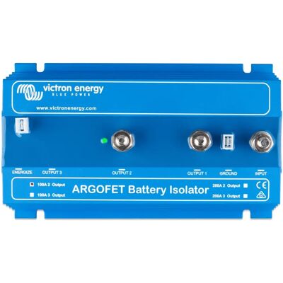 Victron Energy Due Batterie 100a Argofet Isolatore di Batteria - Tipo di Batteria Victron Energy Due Batterie 100a Argofet Isolatore di Batteria - Tipo di Batteria