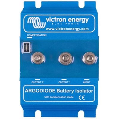 Aislador de batería de diodo Victron Energy Argodiode - 120-2Ac - Negro Aislador de batería de diodo Victron Energy Argodiode - 120-2Ac - Negro
