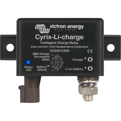 Victron Energy Cyrix-Li-Charge 12/24-230 Batteriekontaktor - Batterie-Schütz Victron Energy Cyrix-Li-Charge 12/24-230 Batteriekontaktor - Batterie-Schütz