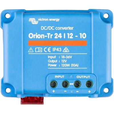 Victron Energy Orion-Tr 24/12-10A - DC/DC Converter 120 W Victron Energy Orion-Tr 24/12-10A - DC/DC Converter 120 W