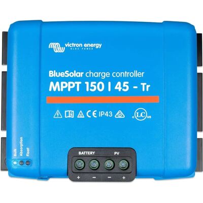 Victron Energy, BlueSolar MPPT 150/45-Tr Laadregelaar - Zonne-energie Accessoires Victron Energy, BlueSolar MPPT 150/45-Tr Laadregelaar - Zonne-energie Accessoires
