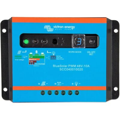 Victron BlueSolar PWM-Light 48V-10A - Régulateur de charge - Publicité Victron BlueSolar PWM-Light 48V-10A - Régulateur de charge - Publicité