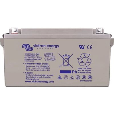 Batería de ciclo profundo de gel de Victron Energy - 12V 90Ah Batería de ciclo profundo de gel de Victron Energy - 12V 90Ah
