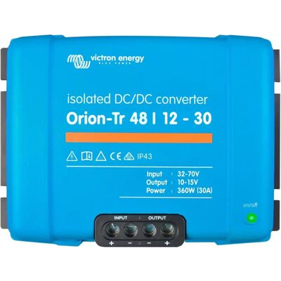 Victron Energy Orion-Tr 48/12-30A - DC/DC Converter - Blue Victron Energy Orion-Tr 48/12-30A - DC/DC Converter - Blue
