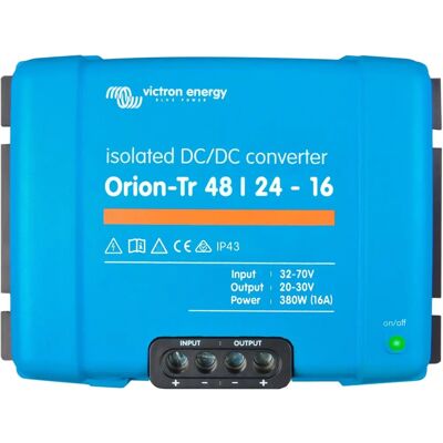 Victron Energy Orion-Tr 48/24-16A 380 W Automotive Inverter - Ori482441110 Victron Energy Orion-Tr 48/24-16A 380 W Automotive Inverter - Ori482441110