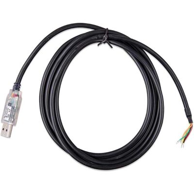 Victron Energy RS485-USB kábel - 1,8m - Fekete Victron Energy RS485-USB kábel - 1,8m - Fekete