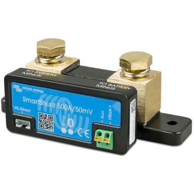 Victron Energy Victron SmartShunt 500A Bluetooth - Battery Monitor Victron Energy Victron SmartShunt 500A Bluetooth - Battery Monitor