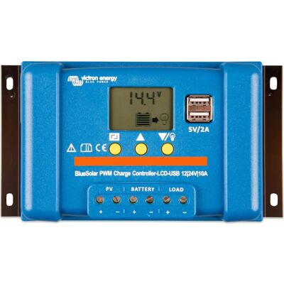 Victron Blue-Solar PWM Charge Controller - 12/24V 10A LCD USB Victron Blue-Solar PWM Charge Controller - 12/24V 10A LCD USB