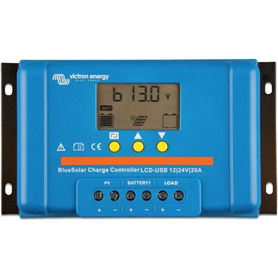Victron Energy Victron Bluesolar PWM Charge Controller - 12/24V - 20A Victron Energy Victron Bluesolar PWM Charge Controller - 12/24V - 20A