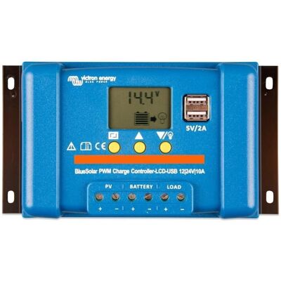 Regolatore di carica Victron Energy BlueSolar PWM-LCD 12/24V 30A Regolatore di carica Victron Energy BlueSolar PWM-LCD 12/24V 30A