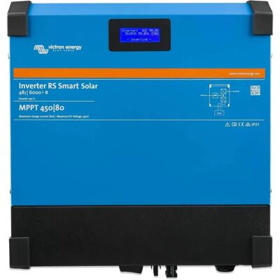 Vekselretteren RS Smart Solar 6000 W 48 V/DC - 230 V/AC Vekselretteren RS Smart Solar 6000 W 48 V/DC - 230 V/AC