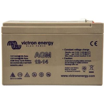 Victron Energy AGM 12V 14Ah Mélykörös Akkumulátor - Szürke Victron Energy AGM 12V 14Ah Mélykörös Akkumulátor - Szürke