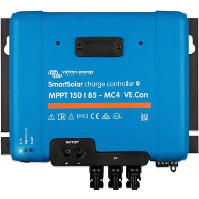 Victron Energy SmartSolar 150/85-MC4 VE.Can Solarladeregler - MPPT, 85A Victron Energy SmartSolar 150/85-MC4 VE.Can Solarladeregler - MPPT, 85A