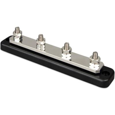 Victron Energy VBB125040010 - 250A 4-polig DC-Verteiler mit Abdeckung Victron Energy VBB125040010 - 250A 4-polig DC-Verteiler mit Abdeckung