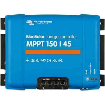 Victron Energy BlueSolar MPPT 150/45 Laderegler - Schwarz Victron Energy BlueSolar MPPT 150/45 Laderegler - Schwarz