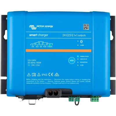 Victron Energy Victron 24/25 (1+1) Batterieladegerät - IP43, 25A Victron Energy Victron 24/25 (1+1) Batterieladegerät - IP43, 25A
