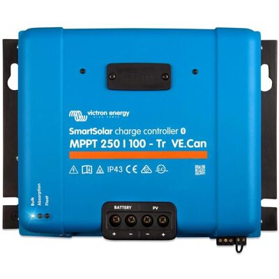 Victron Energy Smartsolar MPPT 250/100-Tr Controller - Black Victron Energy Smartsolar MPPT 250/100-Tr Controller - Black