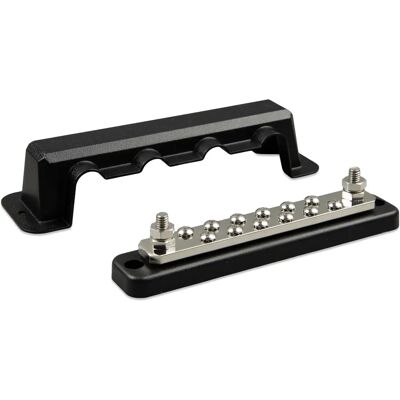 Barre omnibus 250A 2P avec couvercle - Busbar Barre omnibus 250A 2P avec couvercle - Busbar