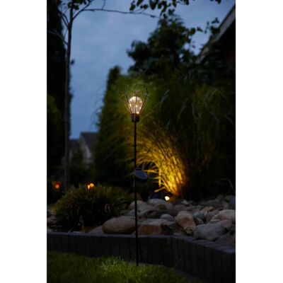 Luxform Gartenscheinwerfer - Pentagon - 2er Set - Solar-LED - Erdspieß Luxform Gartenscheinwerfer - Pentagon - 2er Set - Solar-LED - Erdspieß
