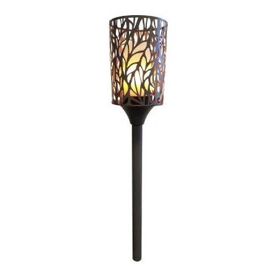 Luxform LED Garden Light Cylinder Outdoor Path Yard Walkway - Ground Lighting Luxform LED Garden Light Cylinder Outdoor Path Yard Walkway - Ground Lighting