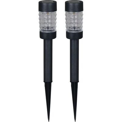 Luxform Rennes Solar-Gartenlampen - 3 Stück, Anthrazit Luxform Rennes Solar-Gartenlampen - 3 Stück, Anthrazit