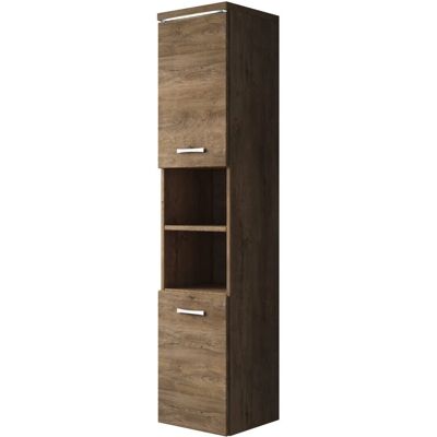 BADPLAATS Armario de baño Paso 35 x 35 x 160 cm Nogal BADPLAATS Armario de baño Paso 35 x 35 x 160 cm Nogal