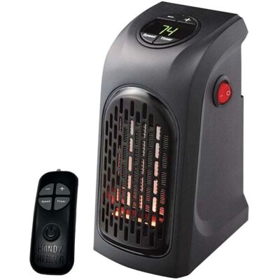 Handy Heater Mini 500W - Przenośny elektryczny grzejnik - Zdalne sterowanie Handy Heater Mini 500W - Przenośny elektryczny grzejnik - Zdalne sterowanie
