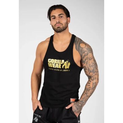 Gorilla Wear Classic Tank Top Or M - Débardeur - Publicité Gorilla Wear Classic Tank Top Or M - Débardeur - Publicité