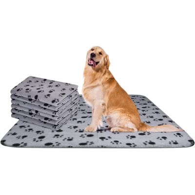 Nobleza Koc z fleece - Szary - M - 100x120cm Nobleza Koc z fleece - Szary - M - 100x120cm