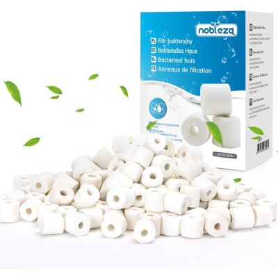 Anneaux en Céramique Nobleza - Média de Filtration pour Aquarium - Publicité Anneaux en Céramique Nobleza - Média de Filtration pour Aquarium - Publicité