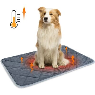Tapis Chauffant Nobleza pour Animaux - Lit Imperméable en Fleece pour Chiens et Chats - Publicité Tapis Chauffant Nobleza pour Animaux - Lit Imperméable en Fleece pour Chiens et Chats - Publicité