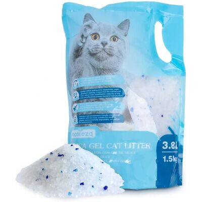 Nobleza - Diamond Gel - 3.8L - Absorbant - Litière pour chats - Publicité Nobleza - Diamond Gel - 3.8L - Absorbant - Litière pour chats - Publicité