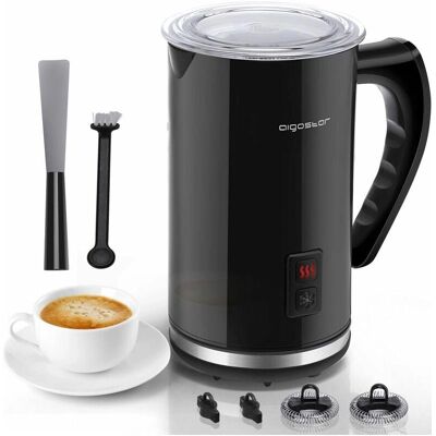 Aigostar Capu Espumador de Leche - 3 Modos Caliente/Frío - 500W, 115/240ml - Café, Latte, Cappuccino Aigostar Capu Espumador de Leche - 3 Modos Caliente/Frío - 500W, 115/240ml - Café, Latte, Cappuccino