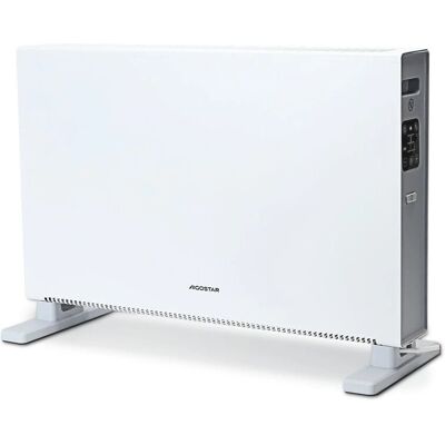 AIGOSTAR Ember - Convector Eléctrico - 2000W - Seguro y Silencioso AIGOSTAR Ember - Convector Eléctrico - 2000W - Seguro y Silencioso
