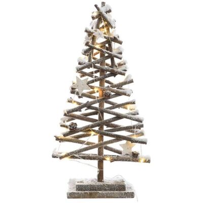 Decoris Rattan Weihnachtsbaum 25x12x50cm - Weihnachtsbaum Decoris Rattan Weihnachtsbaum 25x12x50cm - Weihnachtsbaum