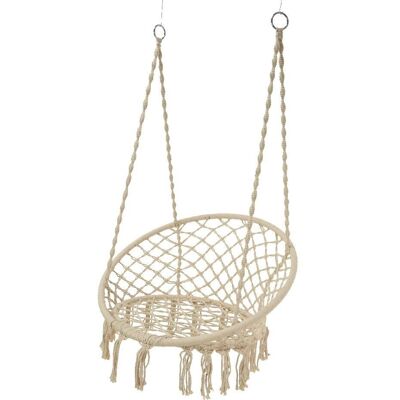 Decoris Zawieszona Huśtawka - 82 x 123 cm - Do użytku wewnętrznego i na zewnątrz Decoris Zawieszona Huśtawka - 82 x 123 cm - Do użytku wewnętrznego i na zewnątrz