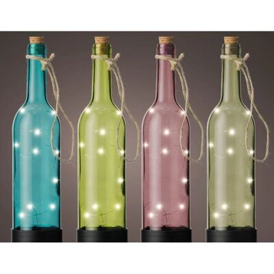 WEBMARKETPOINT - Solarleuchte aus Glas für Garten WEBMARKETPOINT - Solarleuchte aus Glas für Garten
