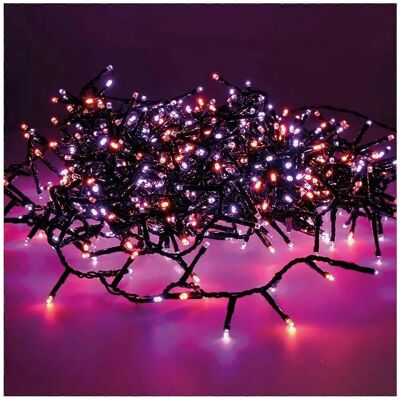 Lumineo Mehrfarbige LED-Lichterkette - 14m Innen/Außen Lumineo Mehrfarbige LED-Lichterkette - 14m Innen/Außen