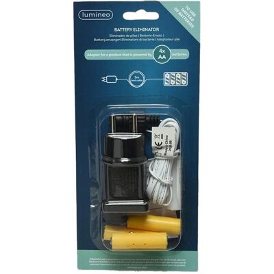 Lumineo Eliminateur de Piles 3V Intérieur Lumineo Eliminateur de Piles 3V Intérieur