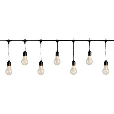 Kaemingk - 20 Tiras de Luces LED Blanco Cálido - Guirnalda Kaemingk - 20 Tiras de Luces LED Blanco Cálido - Guirnalda